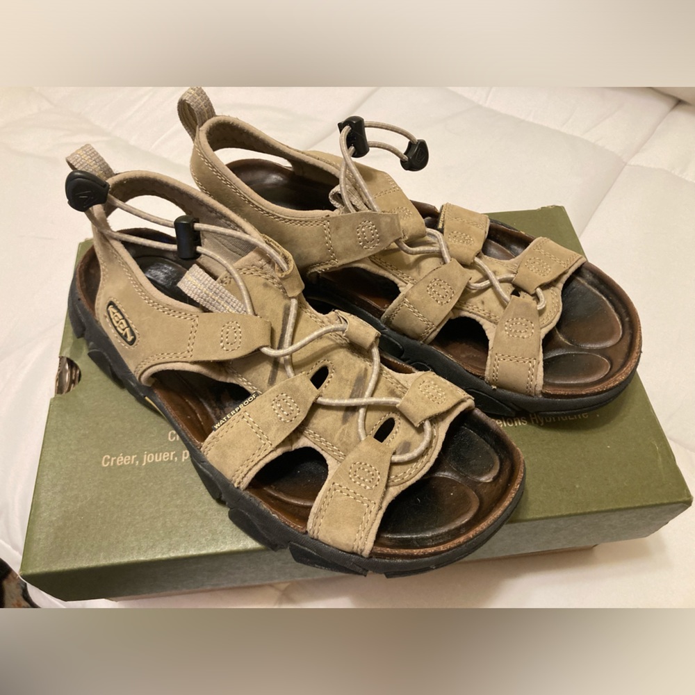 Keen Sarasota hiking sandals fisherman size 7 with box